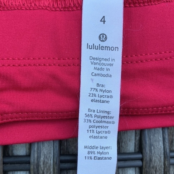 Lululemon Ride & Reflect Bra *lululemon X SoulCycle - Ruby Red - Picture 15 of 16